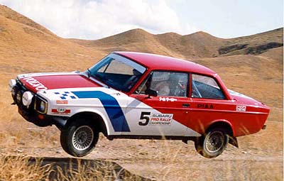Jeff's 142 rally car