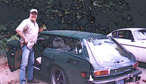 Brooks with his 1800ES