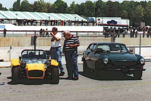 Lotus Super 7 and Brooks's ES