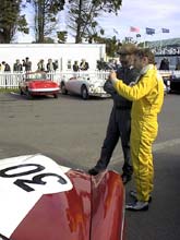 In the paddock