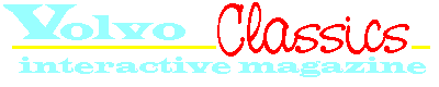 Volvo Classics Interactive Magazine